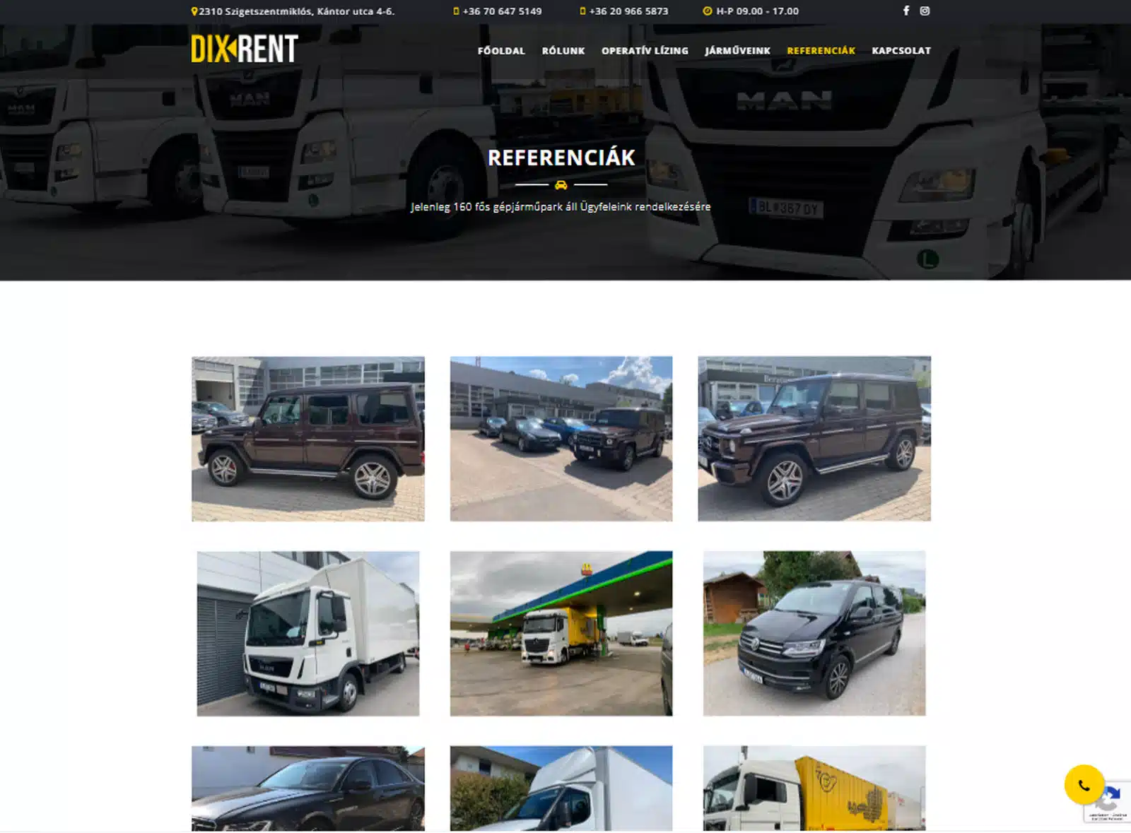 Weboldal készítés - dixrent.hu - 3
