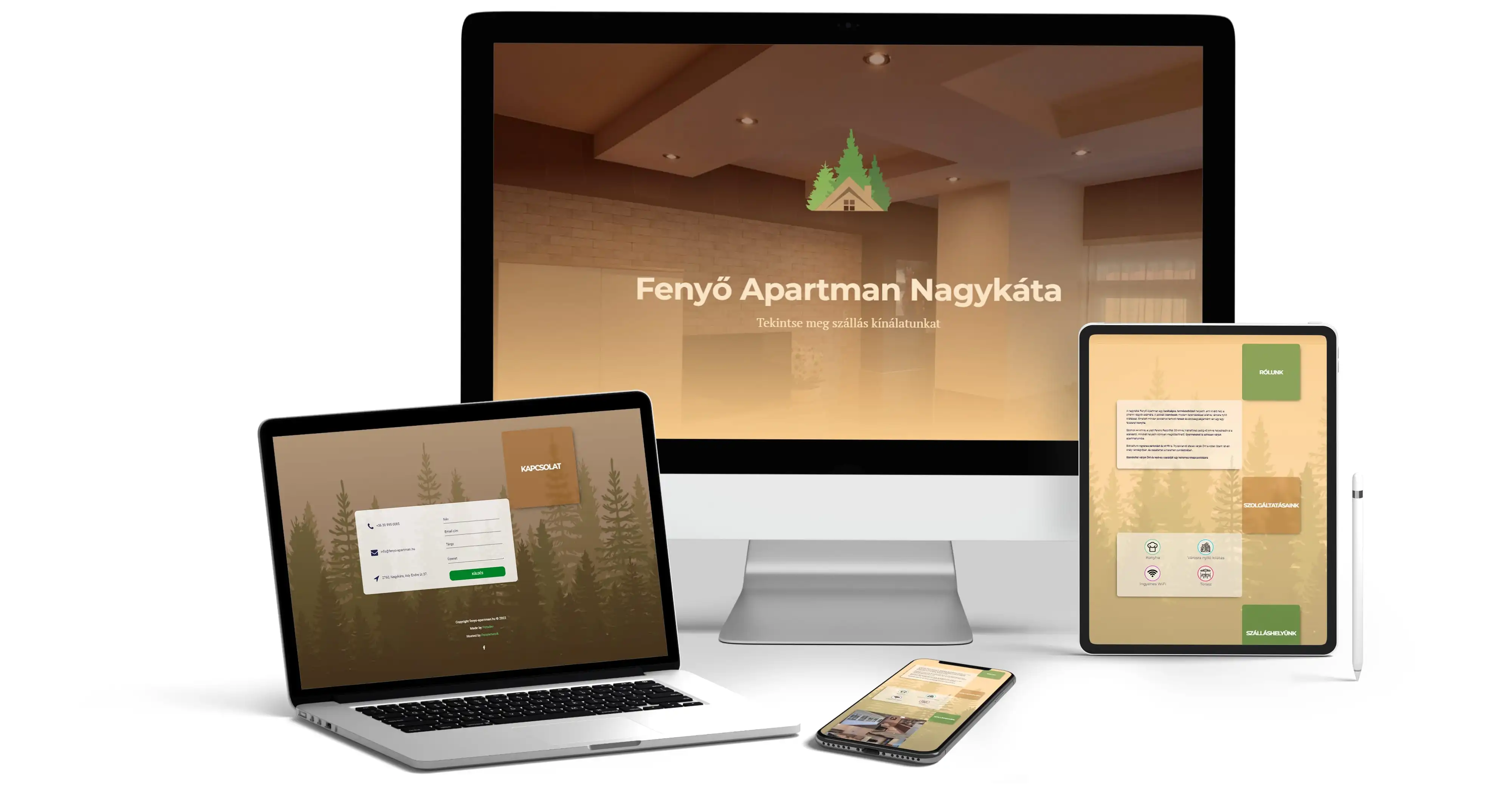 Weboldal készítés - fenyo-apartman.hu - 4