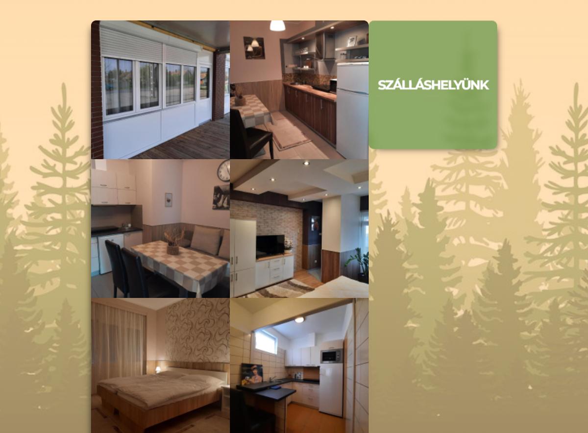 Weboldal készítés - fenyo-apartman.hu - 1