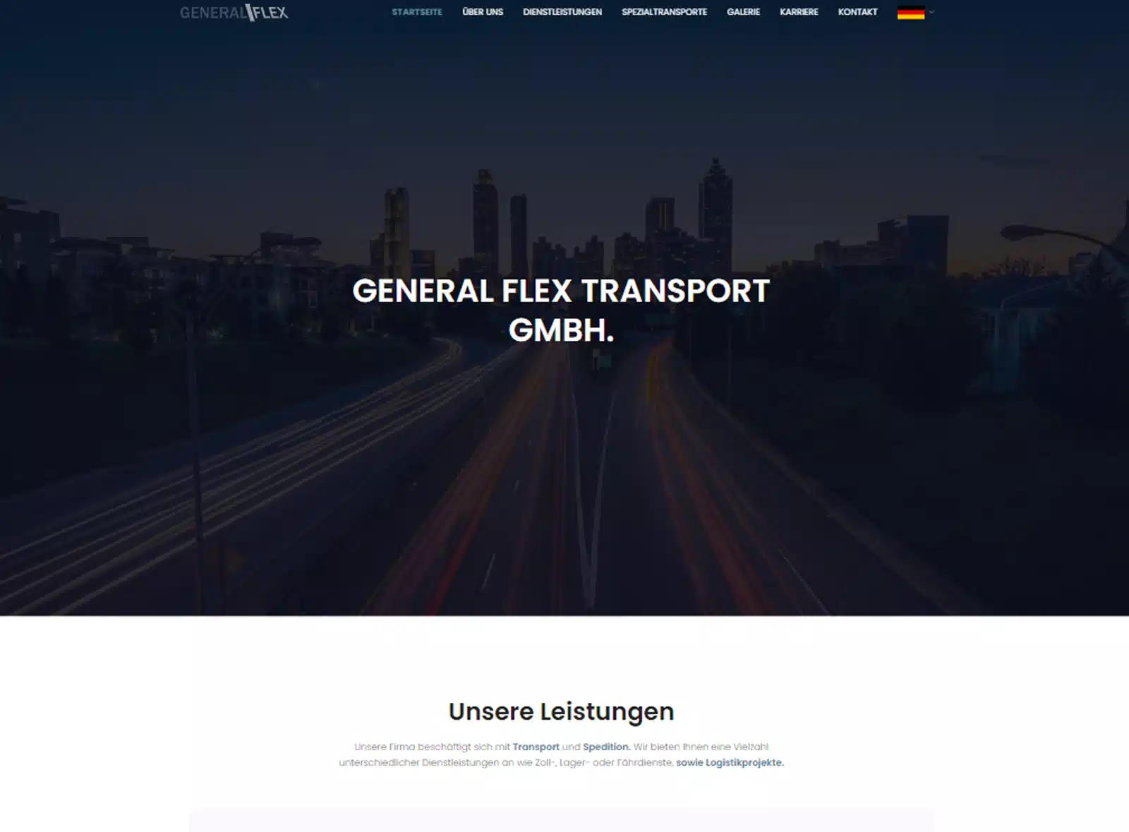 Weboldal készítés - general-flex.at - 2