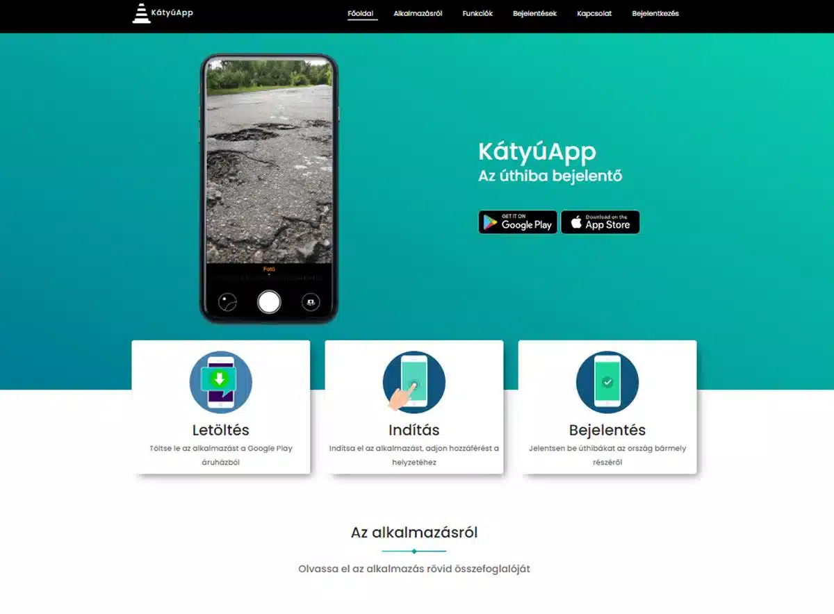 Egyedi webalkalmazás fejlesztés - katyuapp.hu - 2