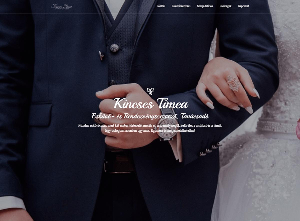 Weboldal készítés - kincsestimea.hu - 1