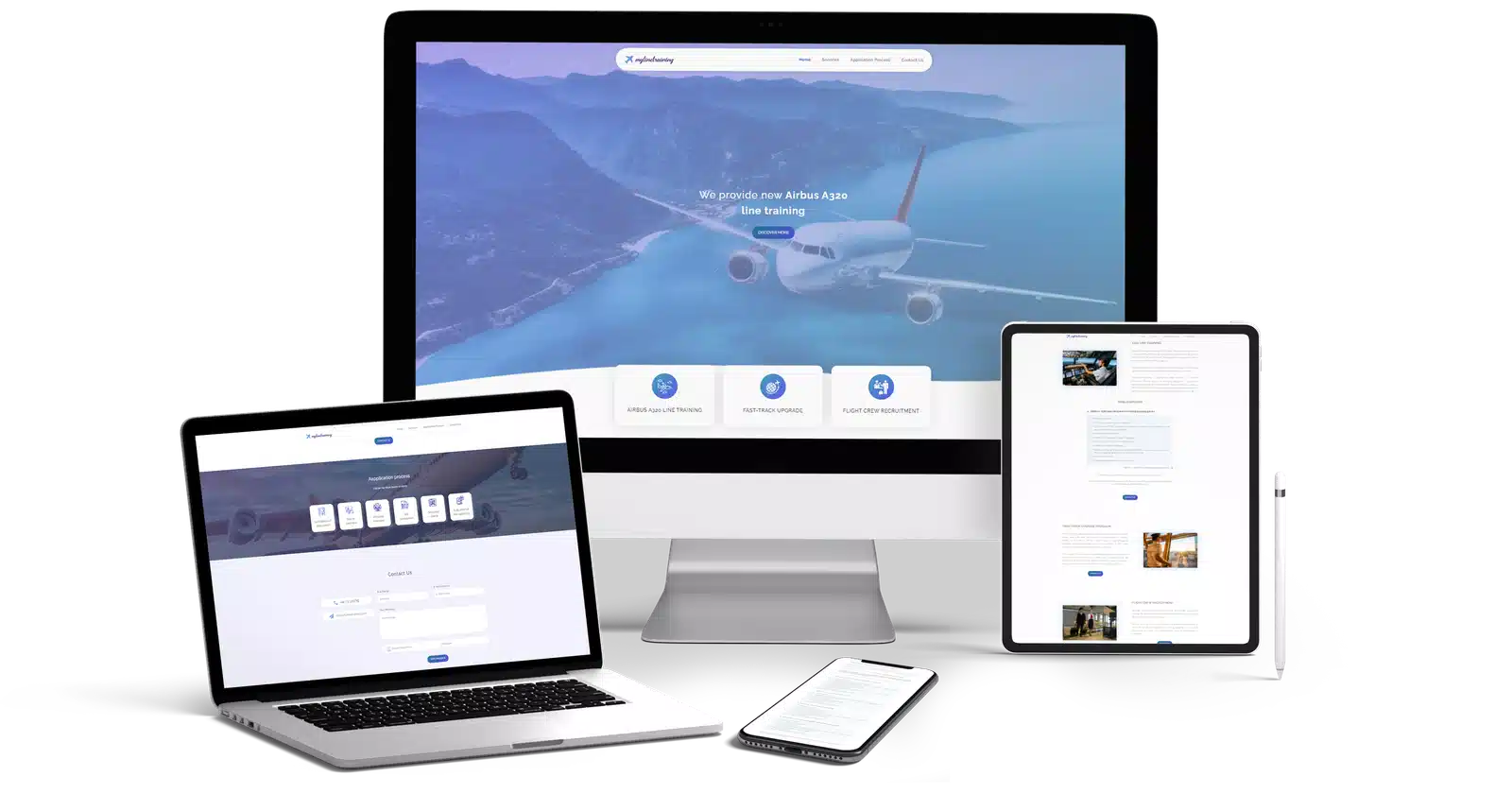 Weboldal készítés - mylinetraining.com - 4